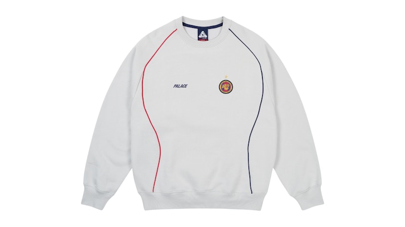 Palace Pro Team Crew Concrete Grijs