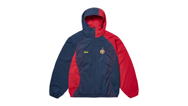 Palace Pro Team Hooded Shell Jacket Blauw