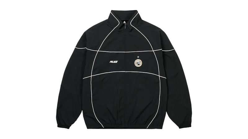 Palace Pro Team Piped Shell Jacket Zwart