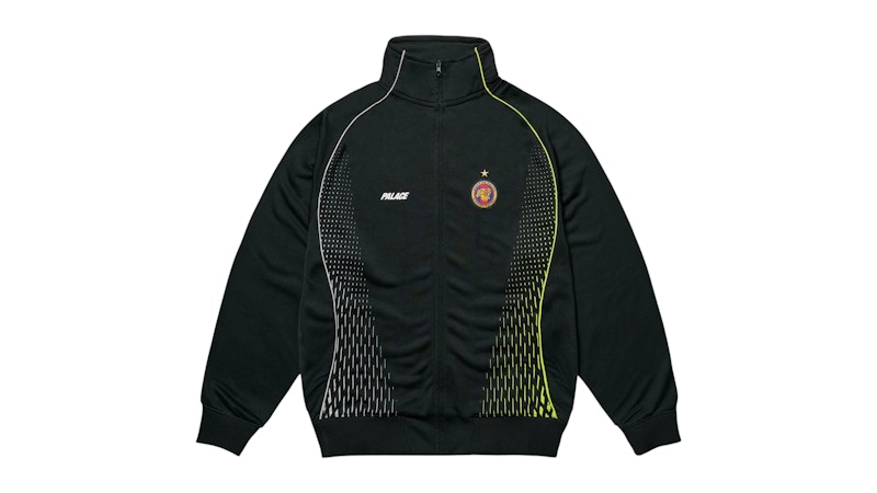 Palace Pro Team Polyknit Funnel Jacket Zwart