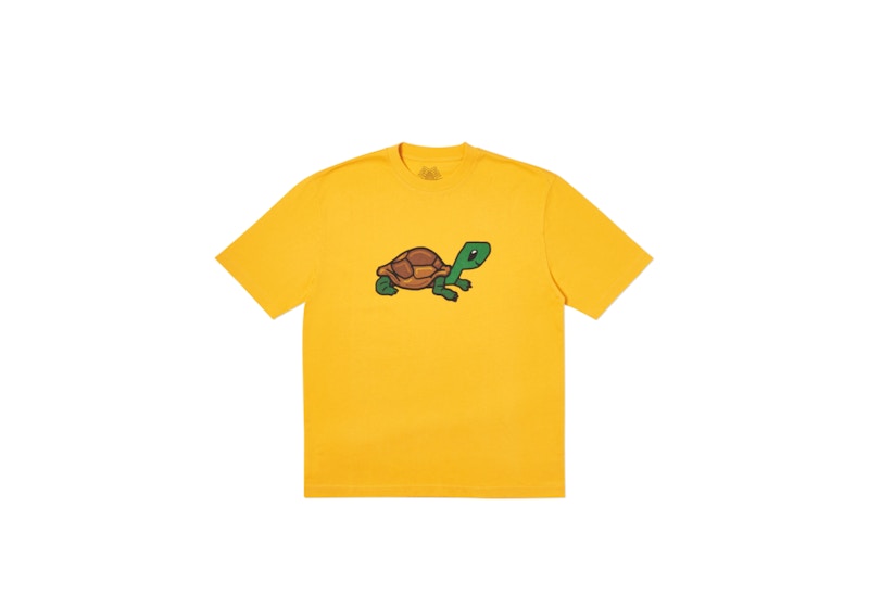 Palace Purtle T-Shirt Geel