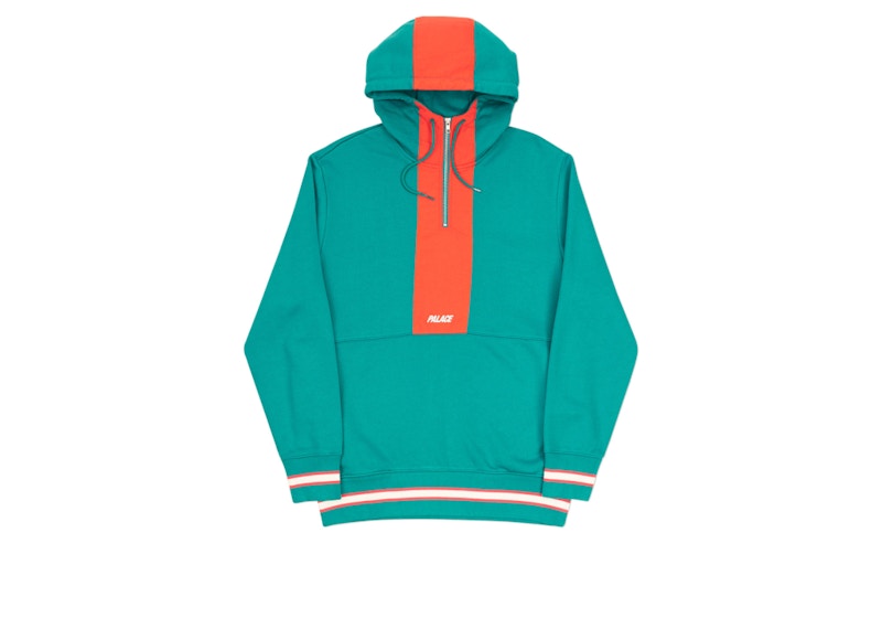 Palace Quicker Shell Hood Groen