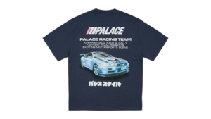 Palace Racey T-Shirt Blauw