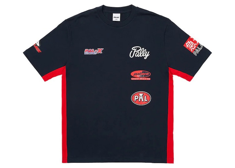 Palace Racy T-Shirt Blauw