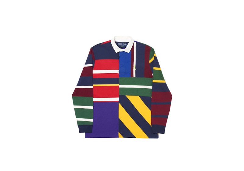 Palace Ralph Lauren Pieced Rugby Multi Multicolor