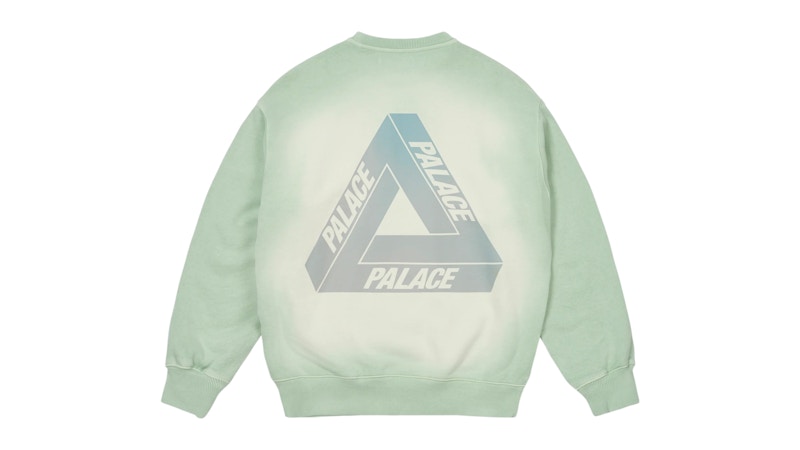 Palace Reacto Tri-Ferg Crew Groen