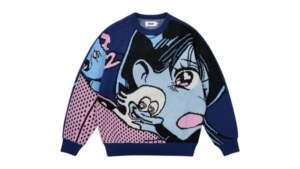 Palace Rear View Knit Blauw