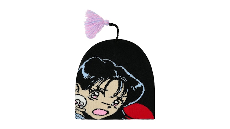 Palace Rear View Nein Cuff Beanie Zwart