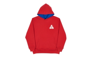 Palace Reverso Hood Blauw