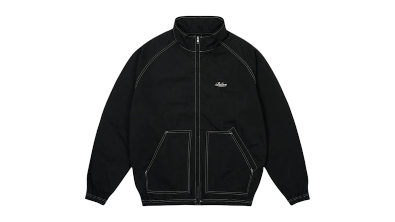 Palace Rinsed Jacket Zwart