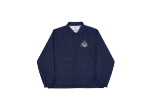 Palace Ripped Coach Jacket Blauw