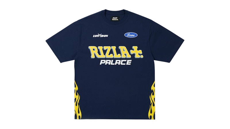 Palace Rizla T-shirt Blauw