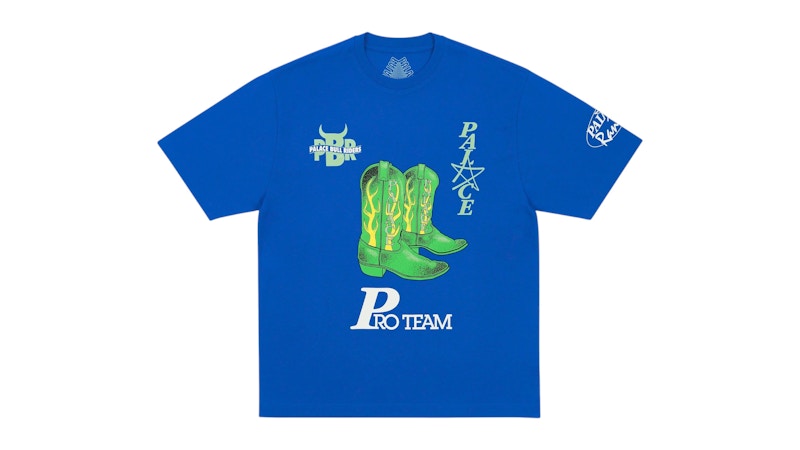 Palace Rodeyo T-Shirt Berry Blauw