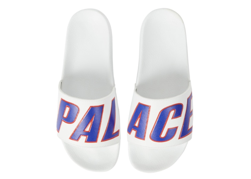 Palace Rubber Sliders Wit