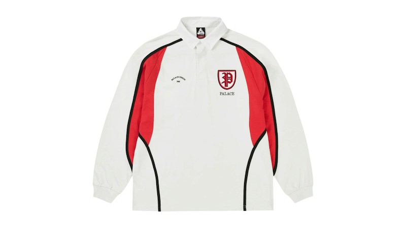 Palace Scrum Rugby Top Wit