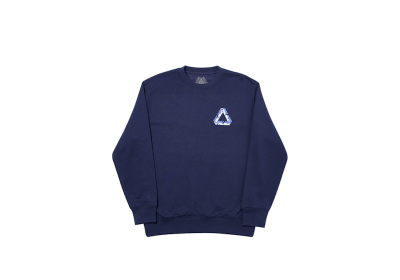 Palace Split P3 Crew Blauw