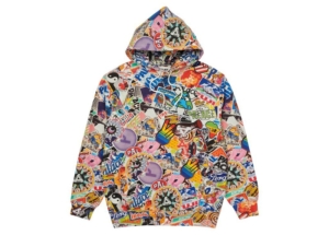 Palace Sticker Pack Hood Multi Multicolor