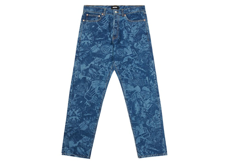 Palace Sticker Pack Jean Stonewash H