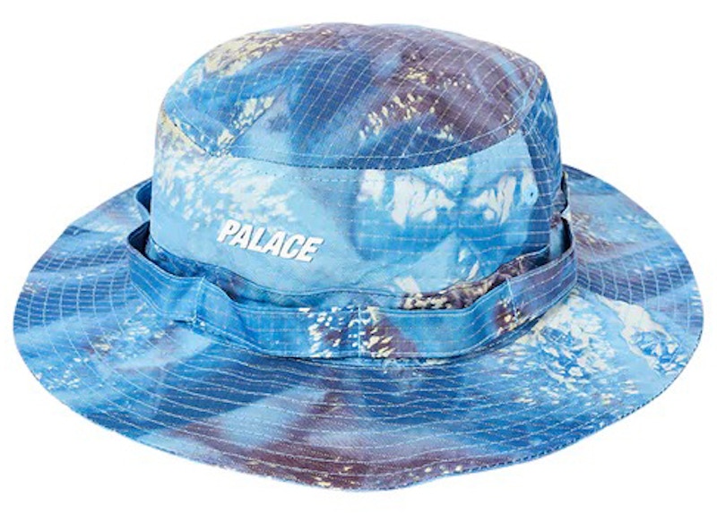 Palace T&D Ripstop Boonie Blauw