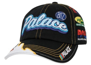 Palace Team Racing 6-Panel Zwart