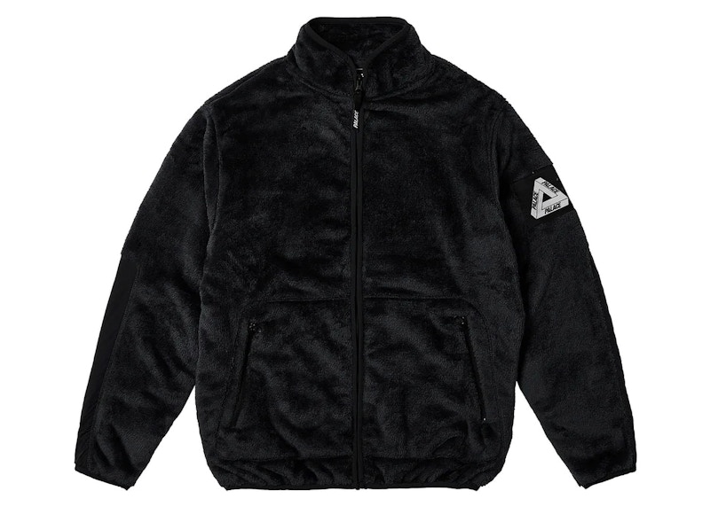 Palace Tech Fleece Funnel Zwart