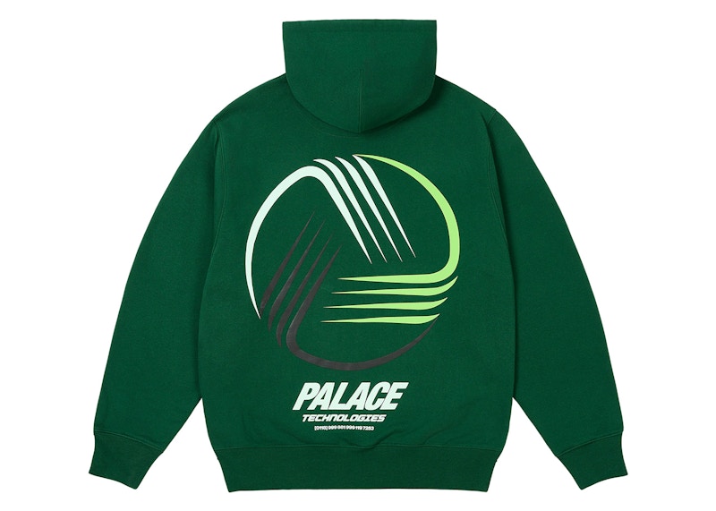 Palace Technologies Hood Racey Groen