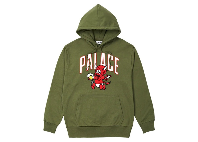 Palace Temptation Hood Deep Groen