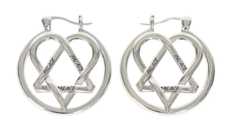 Palace Tri-Gram Earring Zilver