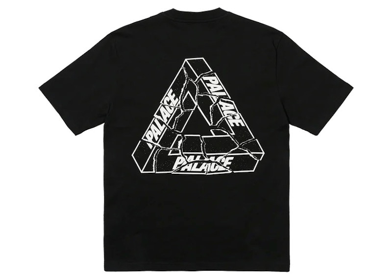 Palace Tri-Ripped T-Shirt Zwart