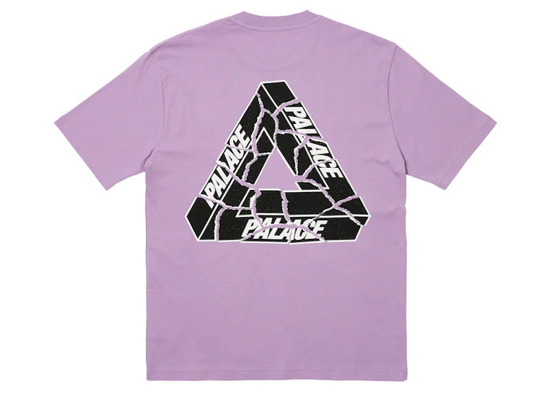 Palace Tri-Ripped T-Shirt Light Paars