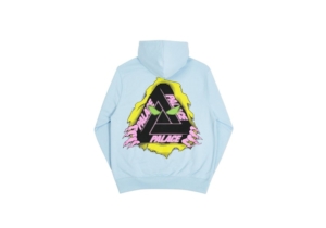 Palace Tri-Ripper Hoodie Sky