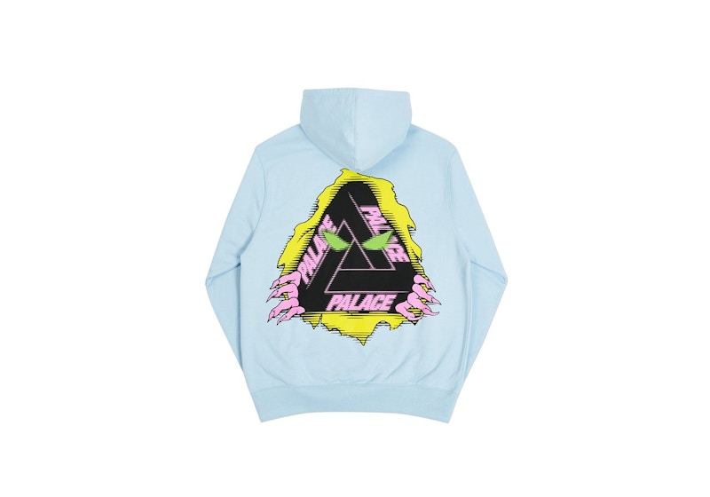 Palace Tri-Ripper Hoodie Sky