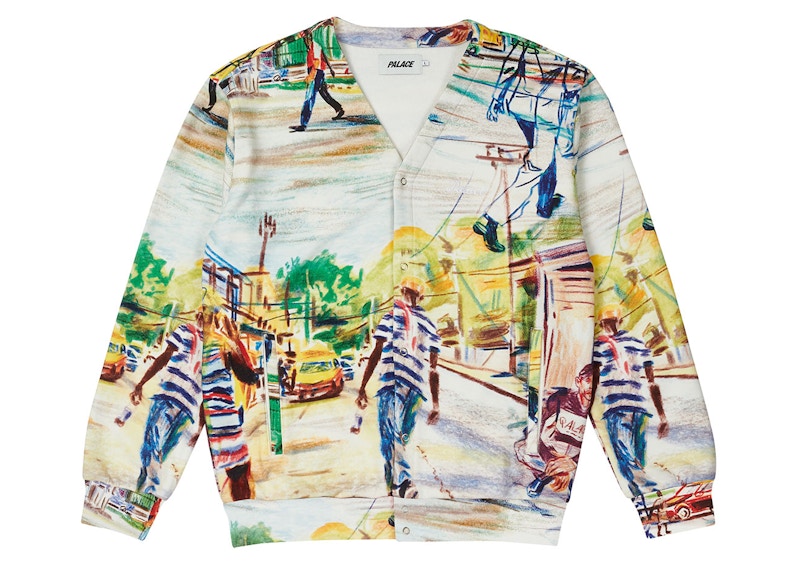 Palace Trolley Cardigan Multi Multicolor