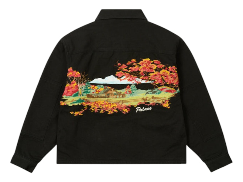 Palace Utility Fleece Jacket Zwart