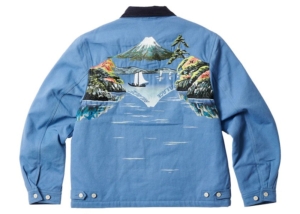 Palace Zen Work Jacket Spring Blauw