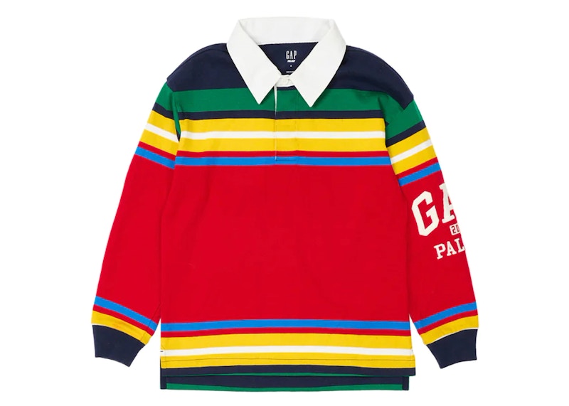 Palace x Gap Kids Rugby Shirt Multi Multicolor