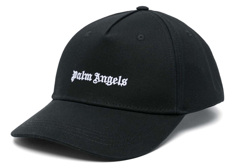 Palm Angels Classic Logo Cap Off Zwart