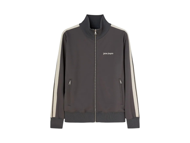 Palm Angels Classic Logo Track Jacket Grijs