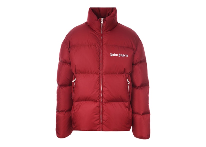 Palm Angels Classic Track Down Jacket Rood