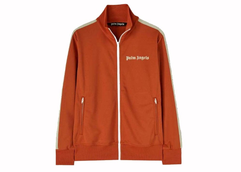 Palm Angels Classic Track Jacket Brick Rood