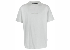 Palm Angels Gd Reverse Logo Tee Light Grijs