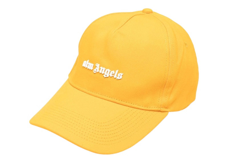 Palm Angels Logo Baseball Cap Geel