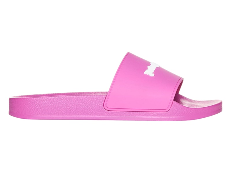 Palm Angels Logo Pool Sliders Roze