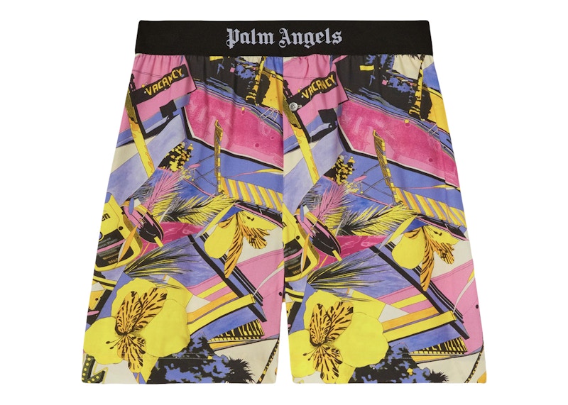 Palm Angels Miami Mix Easy Shorts Multi/Multi Multicolor