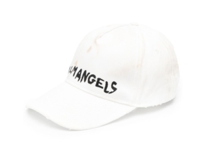 Palm Angels Miami Ripped Logo Cap Wit
