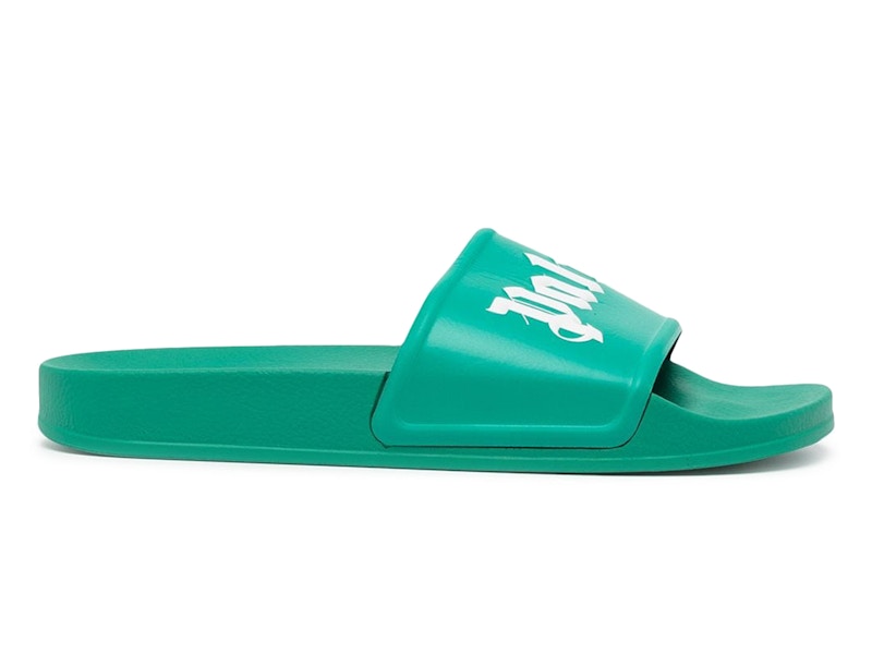 Palm Angels Pool Slides Groen