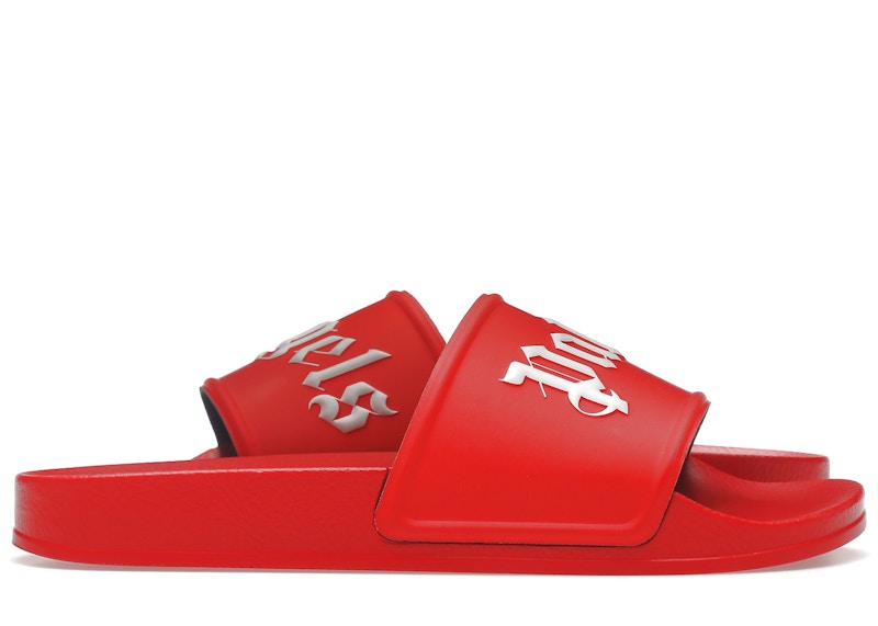 Palm Angels Pool Slides Rood