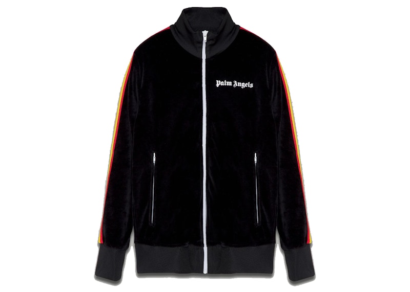 Palm Angels Rainbow Track Jacket Zwart