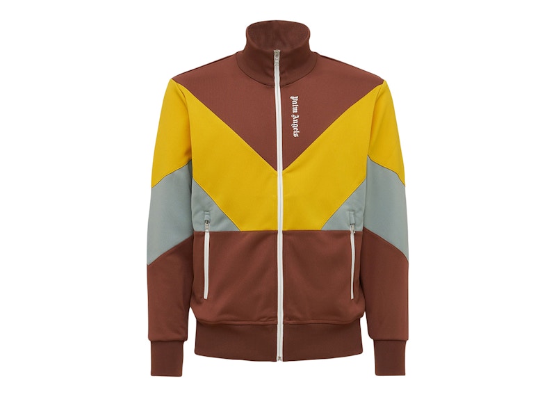 Palm Angels V Colorblock Jacket Grijs