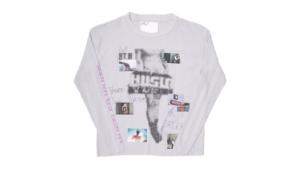 Paly Hustlr Rib /S Tee Wit